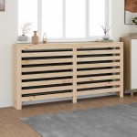 vidaXL Mască pentru calorifer, 169x19x84 cm, lemn masiv de pin vidaXL Mască pentru calorifer, 169x19x84 cm, lemn masiv de pin