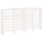 vidaXL Mască pentru calorifer, alb, 210x21x85 cm, lemn masiv de pin vidaXL Mască pentru calorifer, alb, 210x21x85 cm, lemn masiv de pin
