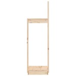 vidaXL Suport pentru bușteni, 33,5x30x110 cm, lemn masiv pin
