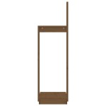 vidaXL Suport pentru bușteni maro miere 33,5x30x110 cm lemn masiv pin vidaXL Suport pentru bușteni maro miere 33,5x30x110 cm lemn masiv pin