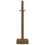 vidaXL Suport pentru bușteni maro miere 33,5x30x110 cm lemn masiv pin vidaXL Suport pentru bușteni maro miere 33,5x30x110 cm lemn masiv pin