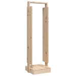 vidaXL Suport pentru bușteni, 33,5x30x110 cm, lemn masiv pin vidaXL Suport pentru bușteni, 33,5x30x110 cm, lemn masiv pin