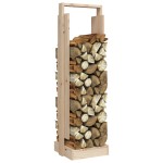 vidaXL Suport pentru bușteni, 33,5x30x110 cm, lemn masiv pin vidaXL Suport pentru bușteni, 33,5x30x110 cm, lemn masiv pin