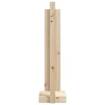 vidaXL Suport pentru bușteni, 33,5x30x110 cm, lemn masiv pin vidaXL Suport pentru bușteni, 33,5x30x110 cm, lemn masiv pin