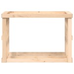 vidaXL Suport bușteni de exterior, 108x52x74 cm, lemn masiv pin