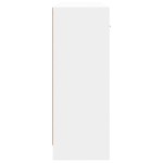 vidaXL Servantă, alb, 91x28x75 cm, lemn compozit vidaXL Servantă, alb, 91x28x75 cm, lemn compozit