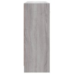 vidaXL Servantă, gri sonoma,91x28x75 cm, lemn prelucrat