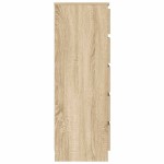 vidaXL Dulap cu sertar, stejar sonoma, 60x36x103 cm, lemn prelucrat