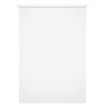 vidaXL Birou, alb, 100x55x75 cm, lemn prelucrat