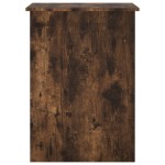 vidaXL Birou, stejar afumat, 100x55x75 cm, lemn prelucrat