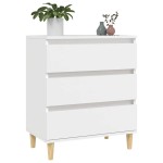 vidaXL Servantă, alb, 60x35x70 cm, lemn prelucrat vidaXL Servantă, alb, 60x35x70 cm, lemn prelucrat