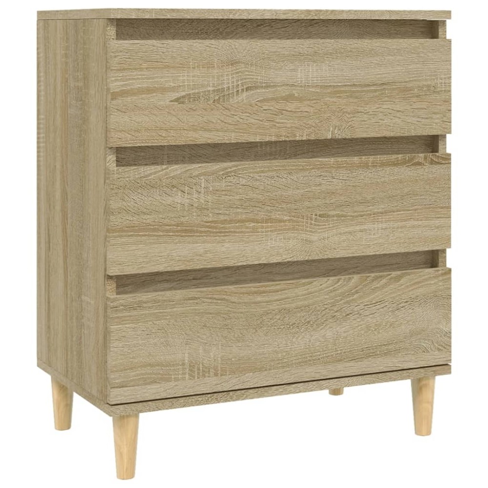 vidaXL Servantă, stejar sonoma, 60x35x70 cm, lemn prelucrat