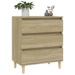 vidaXL Servantă, stejar sonoma, 60x35x70 cm, lemn prelucrat