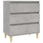 vidaXL Servantă, gri beton, 60x35x70 cm, lemn prelucrat vidaXL Servantă, gri beton, 60x35x70 cm, lemn prelucrat