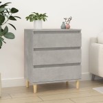 vidaXL Servantă, gri beton, 60x35x70 cm, lemn prelucrat vidaXL Servantă, gri beton, 60x35x70 cm, lemn prelucrat