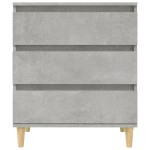 vidaXL Servantă, gri beton, 60x35x70 cm, lemn prelucrat vidaXL Servantă, gri beton, 60x35x70 cm, lemn prelucrat