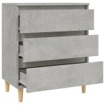 vidaXL Servantă, gri beton, 60x35x70 cm, lemn prelucrat vidaXL Servantă, gri beton, 60x35x70 cm, lemn prelucrat