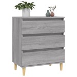 vidaXL Servantă, sonoma gri, 60x35x70 cm, lemn prelucrat
