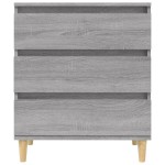 vidaXL Servantă, sonoma gri, 60x35x70 cm, lemn prelucrat