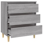 vidaXL Servantă, sonoma gri, 60x35x70 cm, lemn prelucrat