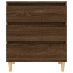 vidaXL Servantă, stejar maro, 60x35x70 cm, lemn compozit