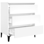 vidaXL Servantă, alb, 60x35x70 cm, lemn prelucrat vidaXL Servantă, alb, 60x35x70 cm, lemn prelucrat