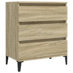 vidaXL Servantă, stejar sonoma, 60x35x70 cm, lemn prelucrat