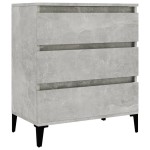vidaXL Servantă, gri beton, 60x35x70 cm, lemn prelucrat vidaXL Servantă, gri beton, 60x35x70 cm, lemn prelucrat