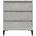 vidaXL Servantă, gri beton, 60x35x70 cm, lemn prelucrat vidaXL Servantă, gri beton, 60x35x70 cm, lemn prelucrat