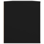 vidaXL Comodă TV, negru, 100x35x40 cm, lemn prelucrat