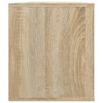 vidaXL Comodă TV, stejar sonoma, 100x35x40 cm, lemn prelucrat vidaXL Comodă TV, stejar sonoma, 100x35x40 cm, lemn prelucrat