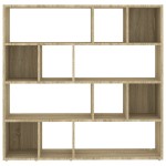 vidaXL Bibliotecă/Separator cameră, stejar sonoma, 105x24x102 cm
