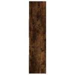 vidaXL Bibliotecă/Separator de cameră, stejar fumuriu, 105x24x102 cm vidaXL Bibliotecă/Separator de cameră, stejar fumuriu, 105x24x102 cm