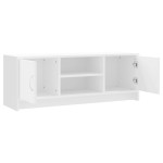 vidaXL Dulap TV, alb, 102x30x37,5 cm, lemn compozit