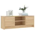 vidaXL Dulap TV stejar sonoma, 102x30x37,5 cm, lemn prelucrat