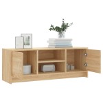 vidaXL Dulap TV stejar sonoma, 102x30x37,5 cm, lemn prelucrat