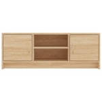 vidaXL Dulap TV stejar sonoma, 102x30x37,5 cm, lemn prelucrat