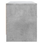 vidaXL Comodă TV, gri beton, 102x30x37,5 cm, lemn prelucrat vidaXL Comodă TV, gri beton, 102x30x37,5 cm, lemn prelucrat