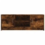 vidaXL Comodă TV, stejar afumat, 102x30x37,5 cm, lemn prelucrat vidaXL Comodă TV, stejar afumat, 102x30x37,5 cm, lemn prelucrat