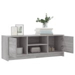 vidaXL Dulap TV, gri sonoma, 102x30x37,5 cm, lemn prelucrat