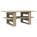 vidaXL Măsuță de cafea, stejar sonoma, 102x55x42 cm, lemn prelucrat vidaXL Măsuță de cafea, stejar sonoma, 102x55x42 cm, lemn prelucrat
