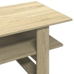 vidaXL Măsuță de cafea, stejar sonoma, 102x55x42 cm, lemn prelucrat vidaXL Măsuță de cafea, stejar sonoma, 102x55x42 cm, lemn prelucrat