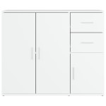 vidaXL Servantă, alb, 91x29,5x75 cm, lemn prelucrat vidaXL Servantă, alb, 91x29,5x75 cm, lemn prelucrat