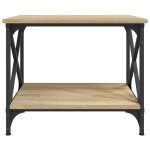 vidaXL Masă laterală, stejar sonoma, 55x38x45 cm, lemn prelucrat vidaXL Masă laterală, stejar sonoma, 55x38x45 cm, lemn prelucrat