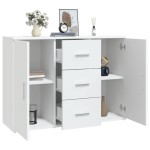 vidaXL Dulap, alb, 91x29,5x65 cm, lemn prelucrat vidaXL Dulap, alb, 91x29,5x65 cm, lemn prelucrat