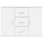 vidaXL Dulap, alb, 91x29,5x65 cm, lemn prelucrat vidaXL Dulap, alb, 91x29,5x65 cm, lemn prelucrat