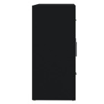 vidaXL Servantă, negru, 91x29,5x65 cm, lemn prelucrat vidaXL Servantă, negru, 91x29,5x65 cm, lemn prelucrat