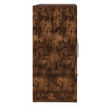 vidaXL Dulap, stejar fumuriu, 91x29,5x65 cm, lemn compozit