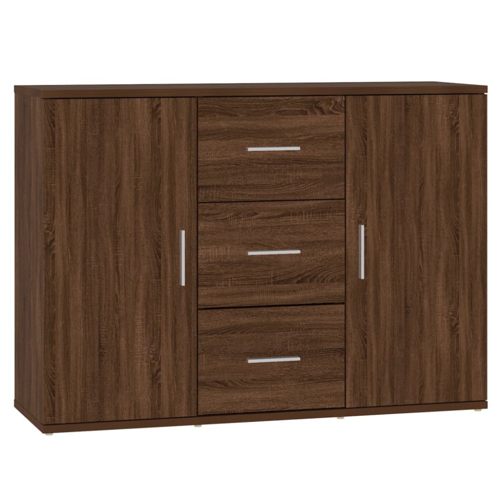vidaXL Dulap, stejar maro, 91x29,5x65 cm, lemn compozit