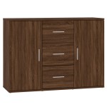 vidaXL Dulap, stejar maro, 91x29,5x65 cm, lemn compozit
